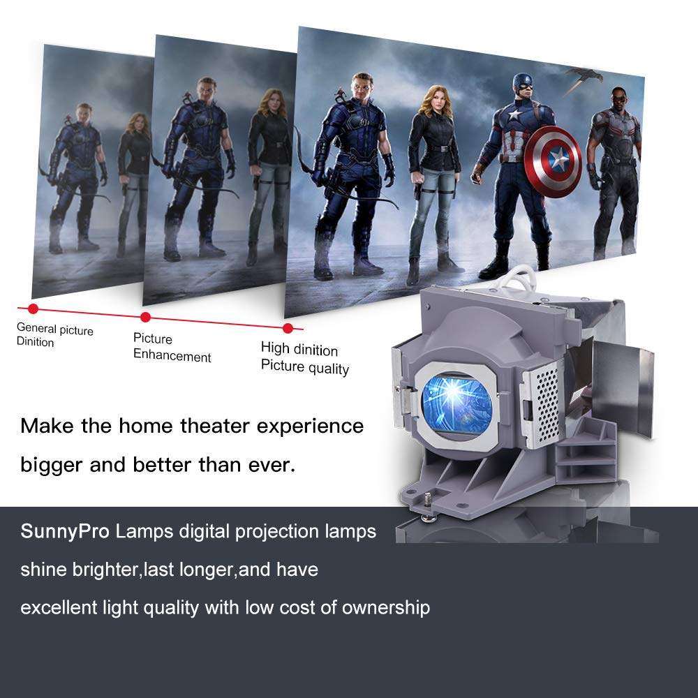 SunnyPro RLC-100 Projector lamp for Viewsonic CINE1000 PJ1000 PJD7720HD PJD7828HDL PJD7831HDL PJL100