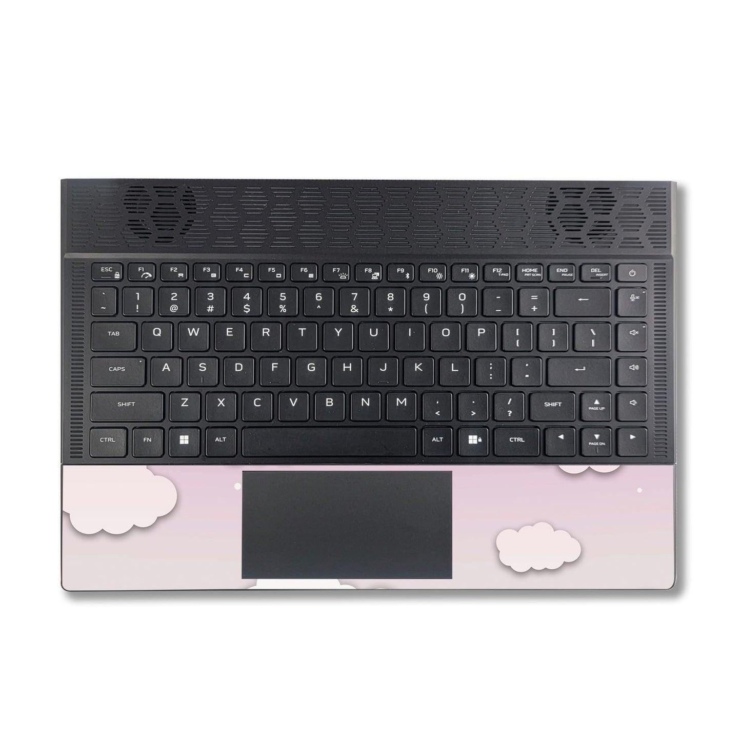 MightySkins Skin Compatible with Alienware X14 R2 (2023) Full Wrap Kit - Baby Clouds | Protective, Durable, and Unique Vinyl Decal wrap Cover | Easy…