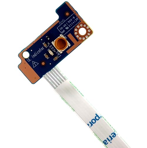 Deal4GO ON Off Power Switch Button Board w/Cable Replacement for Lenovo N50 B50-30 B51-30 B50-45 B50-70 B50-80 B55-80 E50-80 NBX0001KR00 LS-B098P
