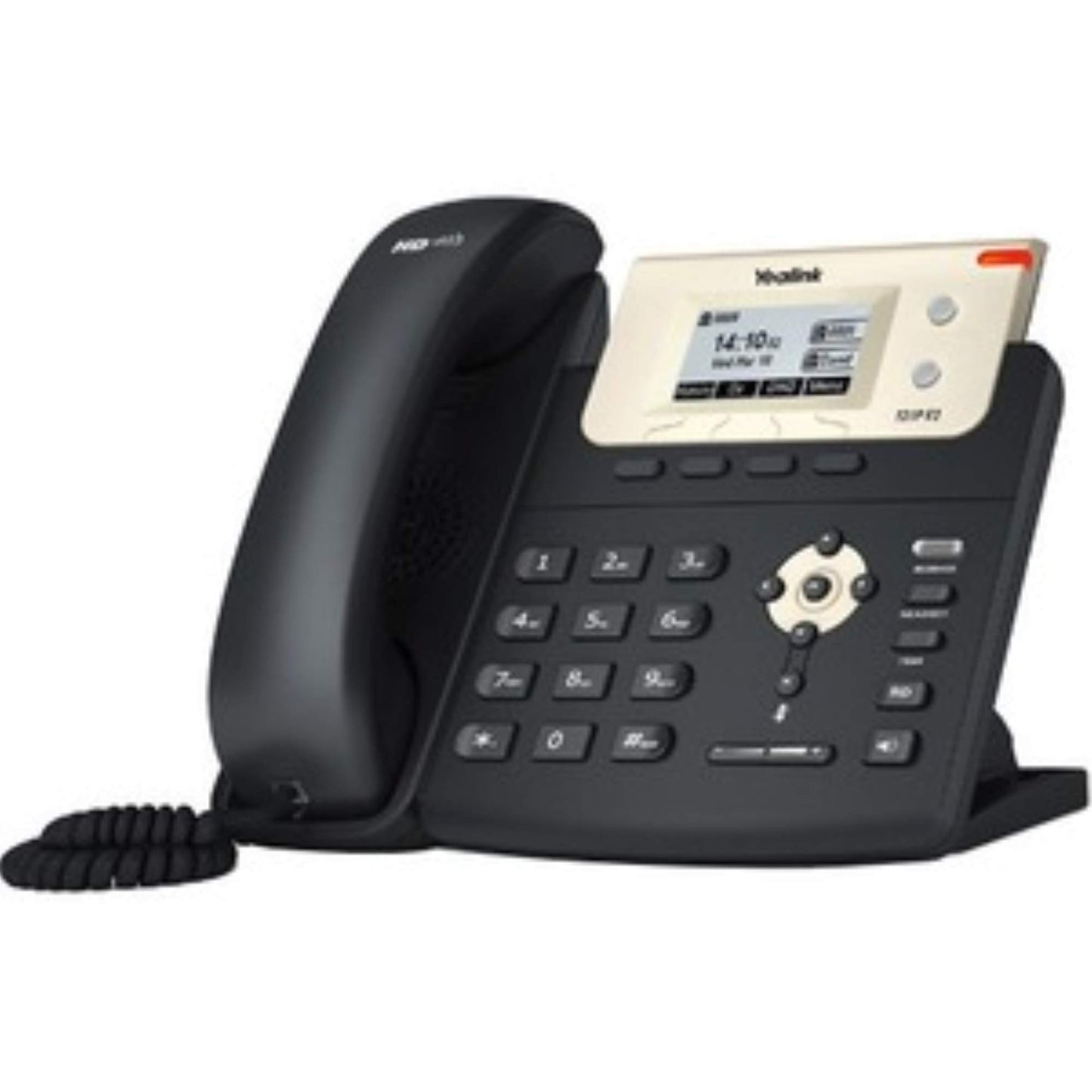 Yealink T21P E2 IP Phone, 2 Lines. 2.3-Inch Graphical Display. Dual-port 10/100 Ethernet, 802.3af PoE, Power Adapter Not Included (SIP-T21P E2)