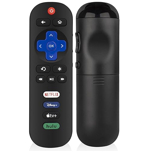RC280 Remote Control for TCL TV Remote Replacement, No Programming Needed, Easy Install. Replacement Remote for TCL TV Models 55S21 65S451 43S451