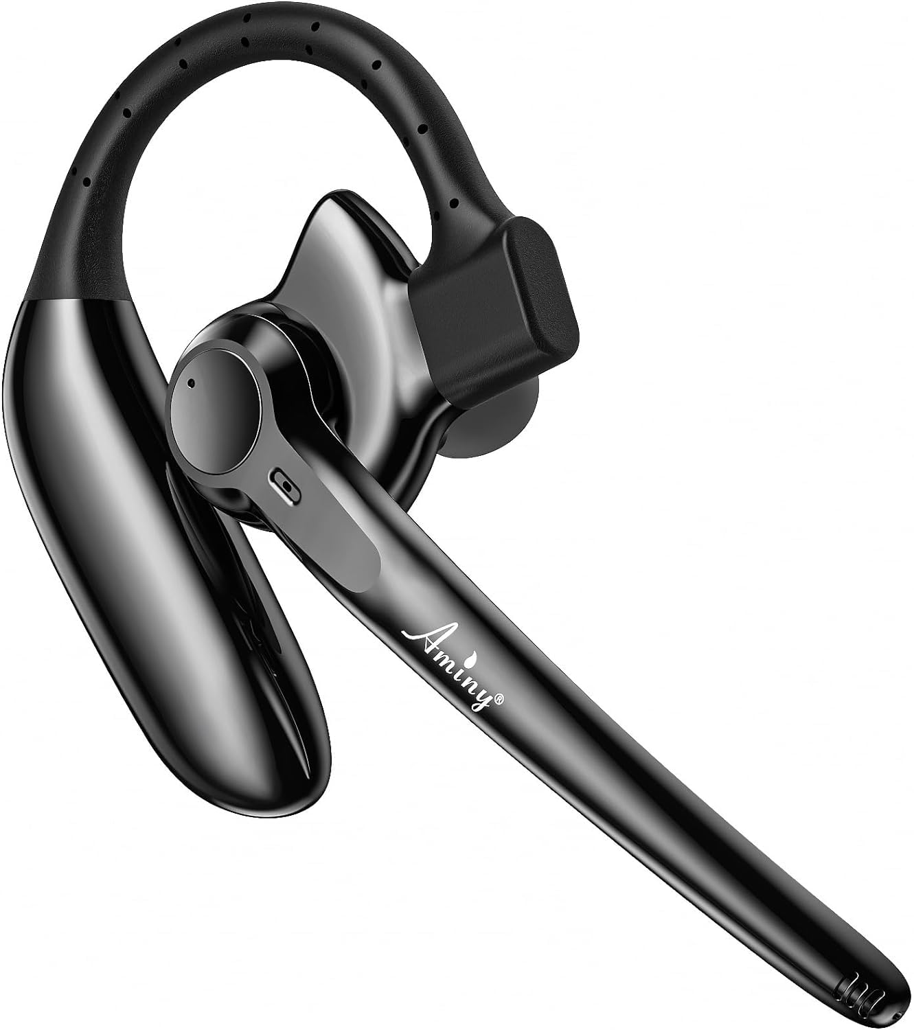AMINY Wireless Bluetooth Headset with Microphone 30 Hrs Talking Time V5.3 Auriculares Bluetooth Earpiece,AI Noise Cancelling Bluetooth Earphones…