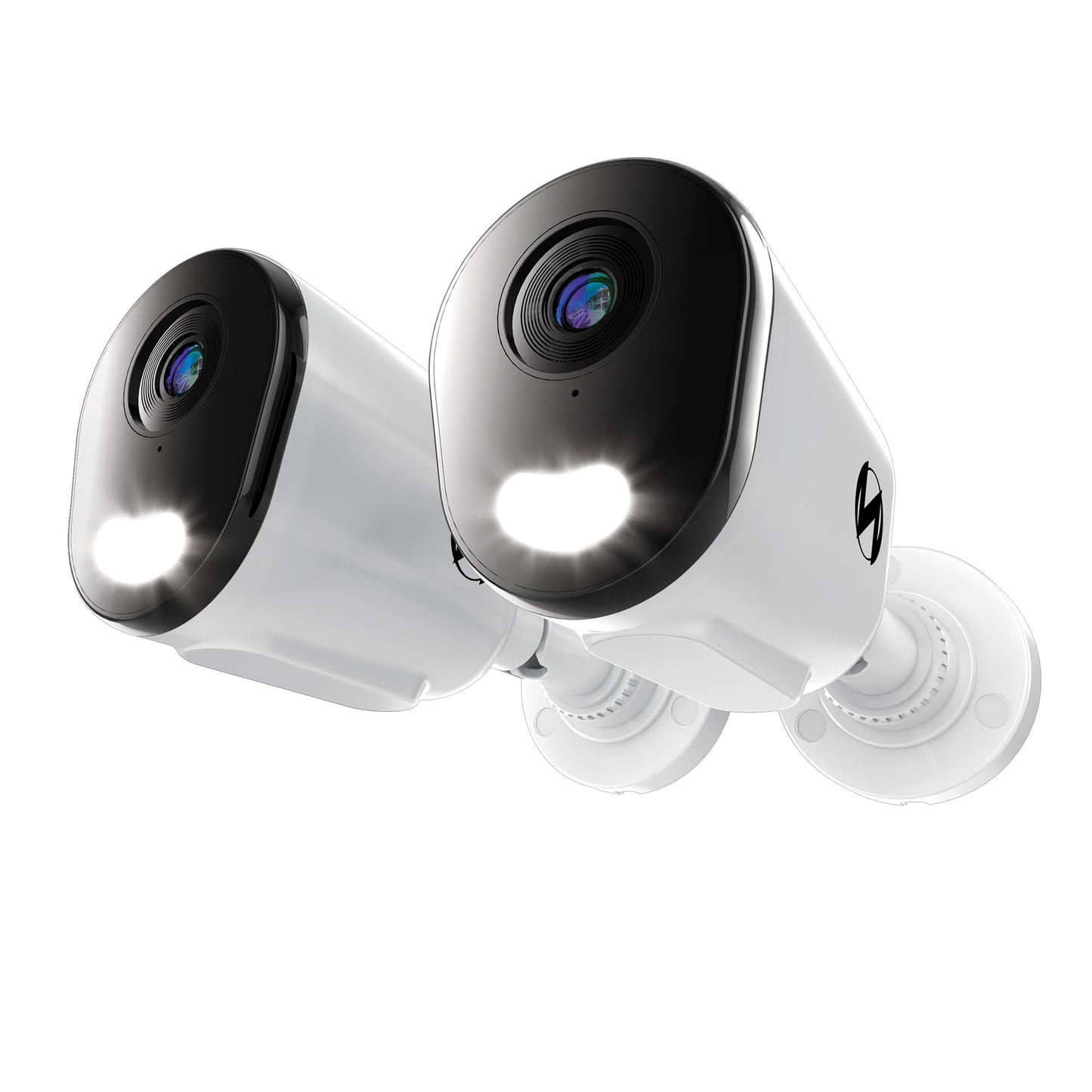 Night Owl Add On Wired IP 4K HD Indoor/Outdoor Deterrence Cameras with 2-Way Audio (2 Pack)