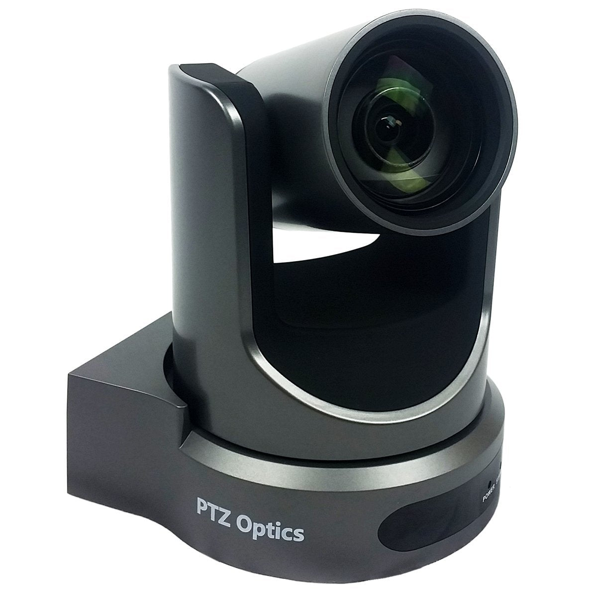 PTZOptics Live Streaming Cameras - Indoor 1080P PTZ Cameras with SDI, HDMI and IP Control + PoE (12X-SDI, Gray)