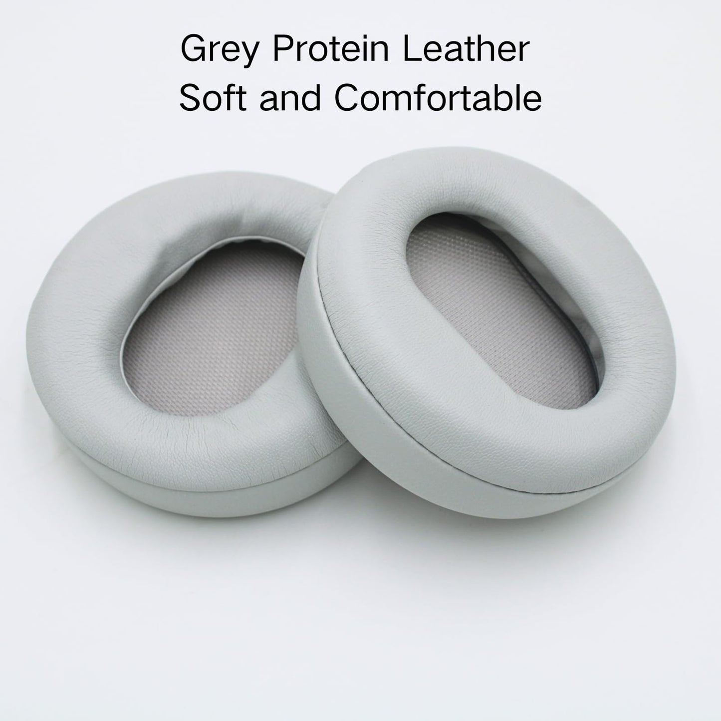 Ear Pads Replacement - Compatible with Microsoft Surface GEN I&II Headphone Protein Leather Ear Cushions Cups, Breathable Mesh Cover with Mounting