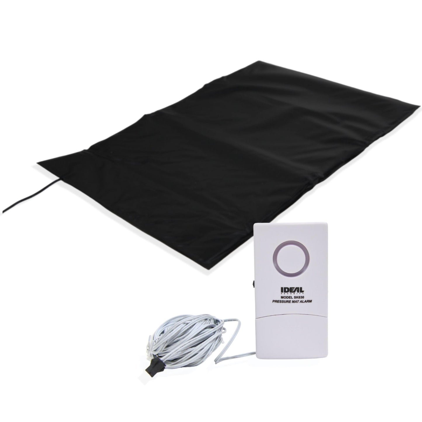 Ideal Security Pressure Floor Mat Home Alarm System - Wired Alarm & Chime, Anti-Wandering, Welcome Mat, Pet Door Mat