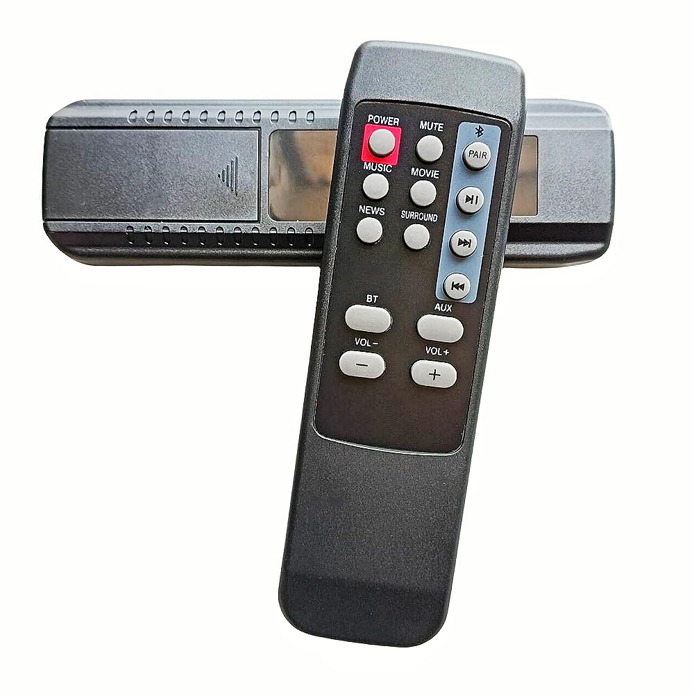 NK1B Replacement Remote Control for Nakamichi Soundbar NK1B Home Theater Speaker System