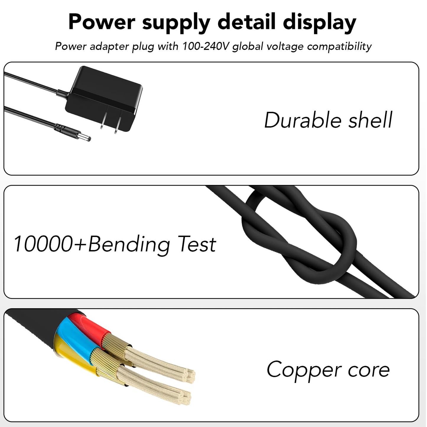 5V Power Cord Compatible with Brother ADS-1700W ADS-1350W Charger ADS-1190 ADS-1200 ADS-1250W ADS-1300 ADS1190 ADS1200 Wireless Compact Portable…