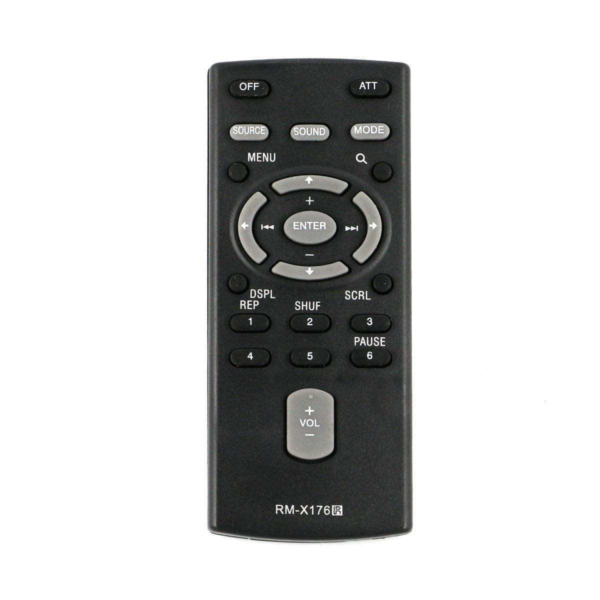 New RM-X176 Replaced Remote Control fit for Sony Car Stereo Audio System MEX-BT3950U