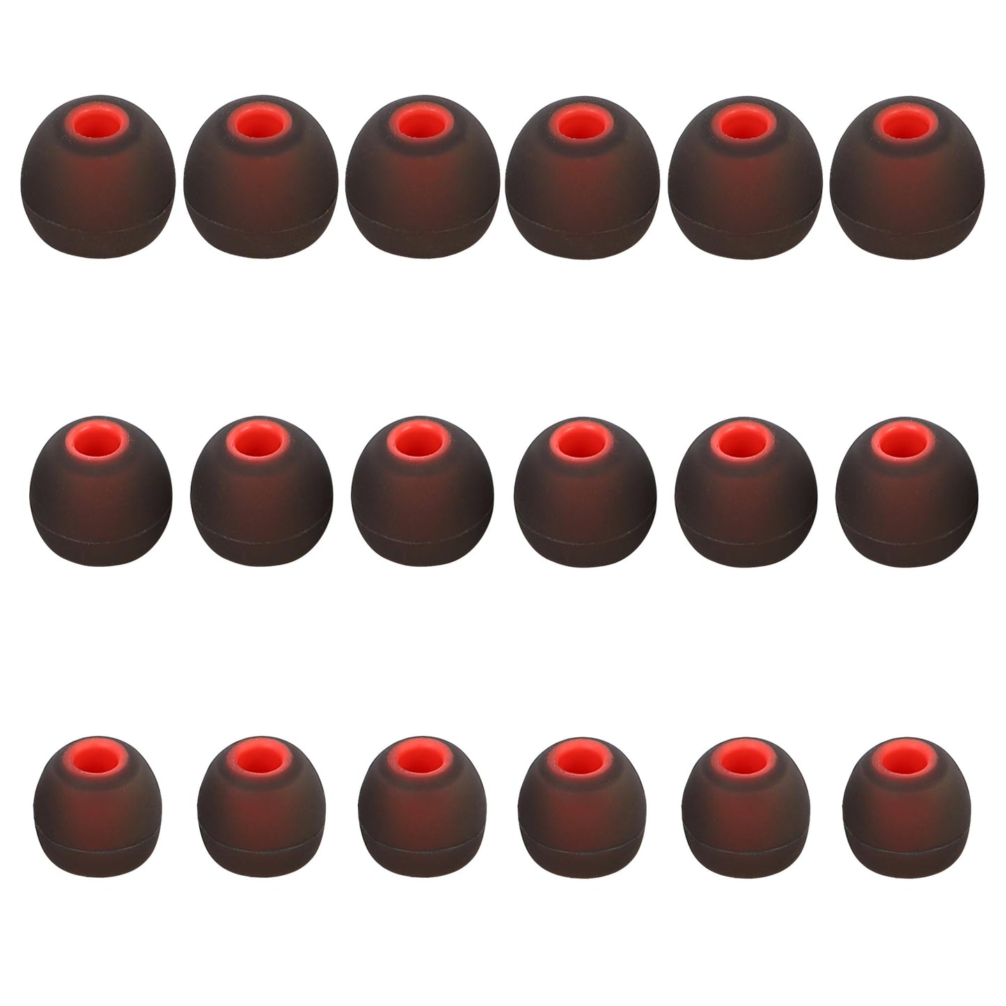 MQIMY Earbud Replacement Tips Silicone Earbud Tips Eartips Fit Most in-Ear Earbuds(Inner Hole 3.8mm -5.1mm) Headphone Rubber Tips Earbud Covers 9