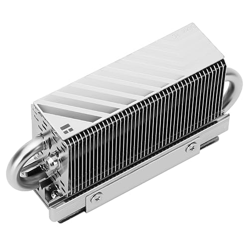 Thermalright HR10 2280 PRO Digital Black- High-Performance Solid-State Hard Disk Radiator Equipped with 4x5mm AGHP Heat Pipe, ARGB Digital Display