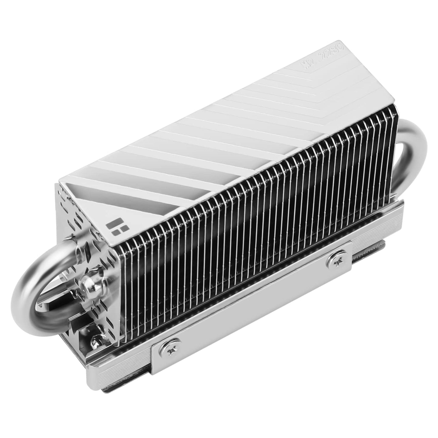 Thermalright HR10 2280 PRO Digital Black- High-Performance Solid-State Hard Disk Radiator Equipped with 4x5mm AGHP Heat Pipe, ARGB Digital Display
