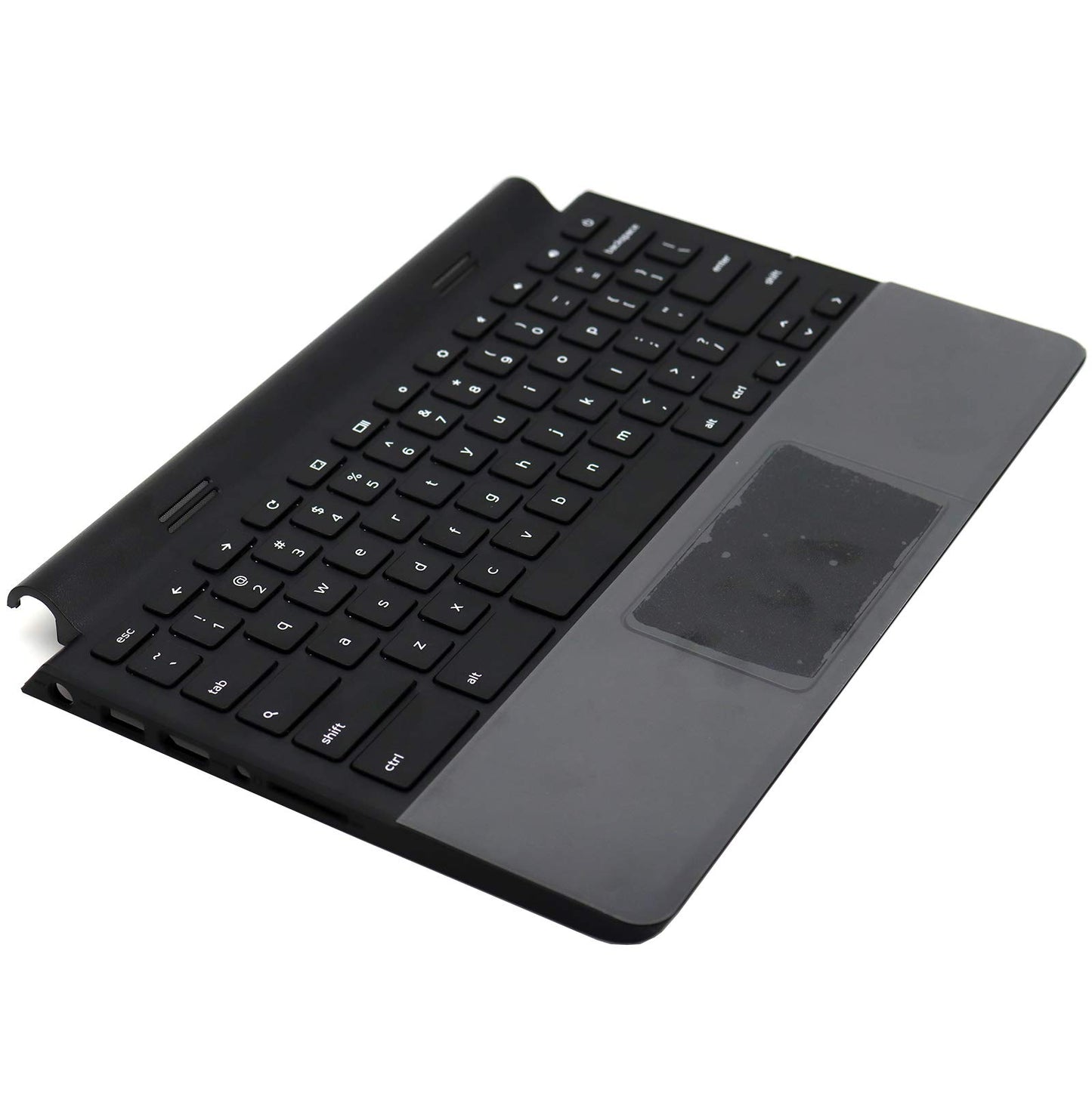 Deal4GO Top Cover Upper Case Palmrest TouchPad w/Keyboard Replacement for Dell Chromebook 11 3120 P22T 38ZM8TWI80 0RHFXP RHFXP 0R36YR R36YR Black