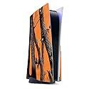 MightySkins Gaming Skin for PS5 / Playstation 5 - Orange Camo | Protective Viny wrap | Easy to Apply and Change Style | Made in The USA