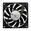 Everflow 80x80x15mm Ultra High Speed 12V DC Fan with PWM, Model R128015BUAF