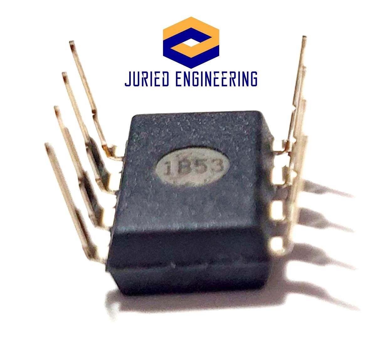 Juried Engineering TL072CP TL072 Dual Low-Noise JFET-Input Operational Amplifier Op Amp Breadboard-Friendly IC DIP-8 (Pack of 2)