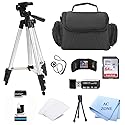 Professional Camera Accessory Kit for Canon, Nikon, Sony, Panasonic, Fuji and Olympus Digital Cameras. Bundle Includes Must-Have Accessories