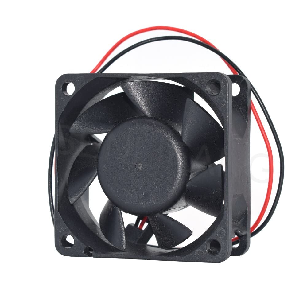 Lemincrash New DA06025B24UA 24V 0.25A 6025 6CM 2-Wire Converter Chassis Cooling Fan