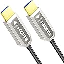 AOZISTech Fiber Optic 4K HDMI 2.0b Cable 33FT 4K 60Hz 18Gbps Dynamic HDR ARC Compatible with PS5/4, Xbox Series X, RTX 3080 3090