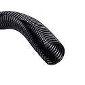 1.5" X 10 ft Split Wire Loom Flex-Guard Convoluted Tubing - Protective Split Cable Sleeves for Automotive Home Industrial Electrical Wires - Chemical