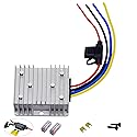 DC-DC 20A 240W Power Converters 48V 36V Step Down to 12V Converter Golf Cart Voltage Reducer Regulator Waterproof Transformer with Fuse