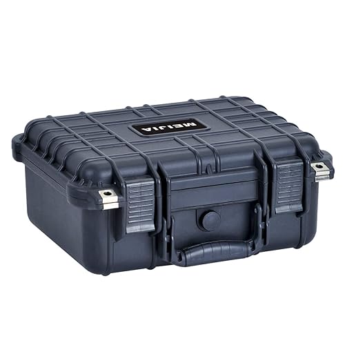 MEIJIA Portable All Weather Waterproof Protective Case,Hard Case,Camera Case With Customized Fit Foam,Fit Use