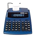 Victor 1225-3a Antimicrobial Two-Color Printing Calculator, Blue/red Print, 3 Lines/sec