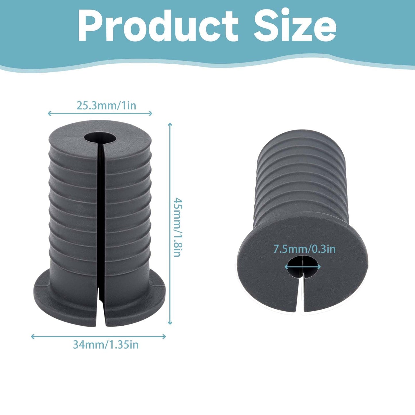 MYZHRE Starlink Cable Routing Kit,Starlink Cable Installation Kit,Starlink Mounting Accessories,2* Grommets, 1" Spade Drill Bit, 5/16" Drill Bit, 15