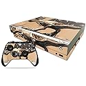 MightySkins Skin Compatible with Microsoft Xbox One X - Street Dino | Protective, Durable, and Unique Vinyl Decal wrap Cover | Easy to Apply, Remove