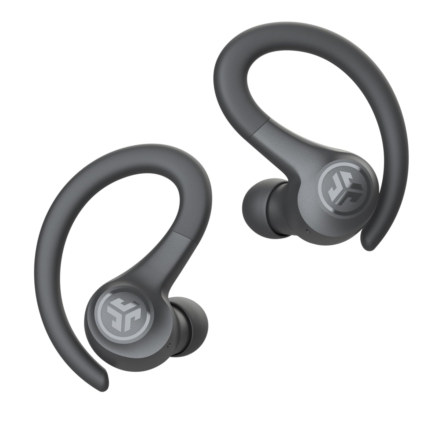 JLab, Go Sport+, True Wireless Workout Earbuds, Bluetooth Sport Earbuds, Clear Calling, Graphite
