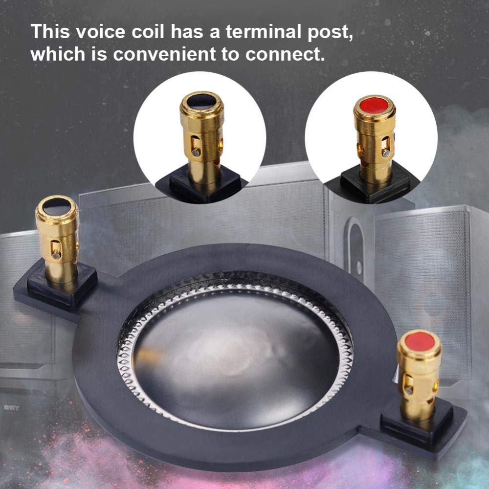 Speaker Diaphragm Replacement, Universal 44.4mm High Pitch Horn Sound Voice Coil Accessory