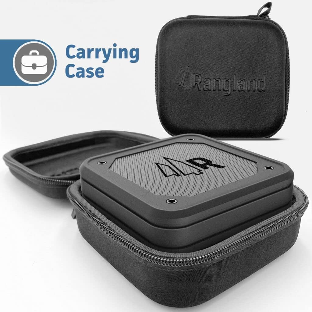 Magnetic Bluetooth Speaker for Golf Carts, Waterproof (IPX6) Built-in Magnet Mount Attachment, 33Ft Wireless Range - Gift for Dad, Men Who Love