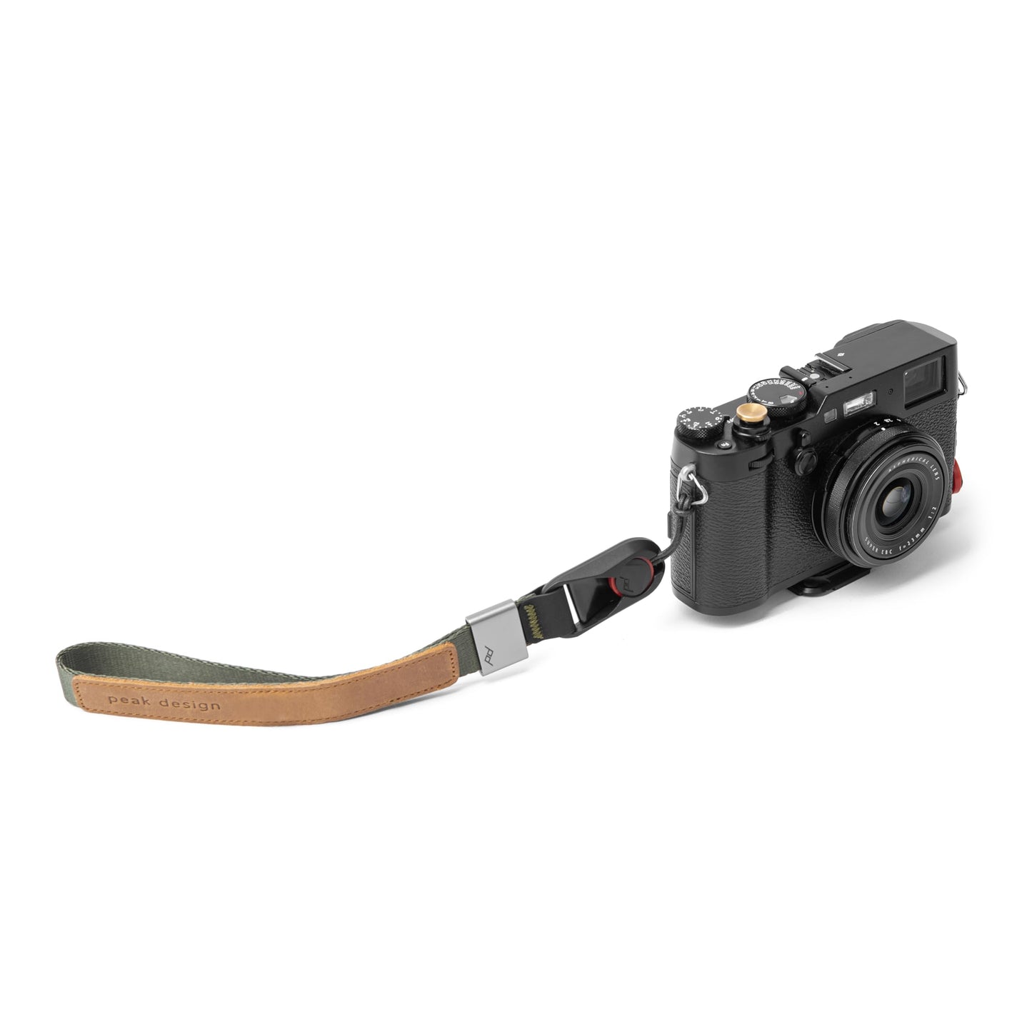 Peak Design Cuff Camera Wrist Strap, Sage, Compatible with DSLR, Compact and Point-and-Shoot Cameras, Low Profile, Quick Release and Connection, 200