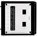Legrand - OnQ 6 Port Network Switch, Cat5e Network Interface Module, High-Density Mini Patch Panel with RJ45 Ports, 1 Count, AC1012