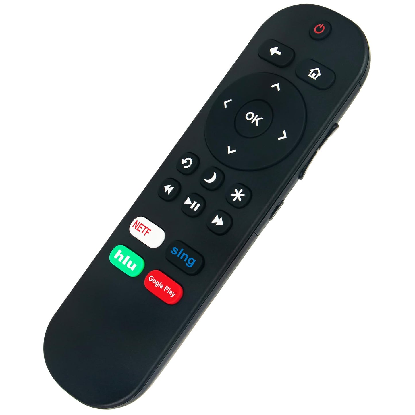 NS-RCRUS-17 Replace Remote fit for Insignia Roku TV NS-24ER310NA17 NS-65DR620NA18 NS-48DR510NA17 NS24ER310NA17 NS-32DR310NA17 NS-43DR710NA17