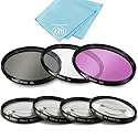 37mm Multi-Coated 7 Piece Filter Set Includes 3 PC Filter Kit (UV-CPL-FLD) and 4 PC Close Up Filter Set (+1+2+4+10) for Olympus 14-42mm f/3.5-5.6 M.