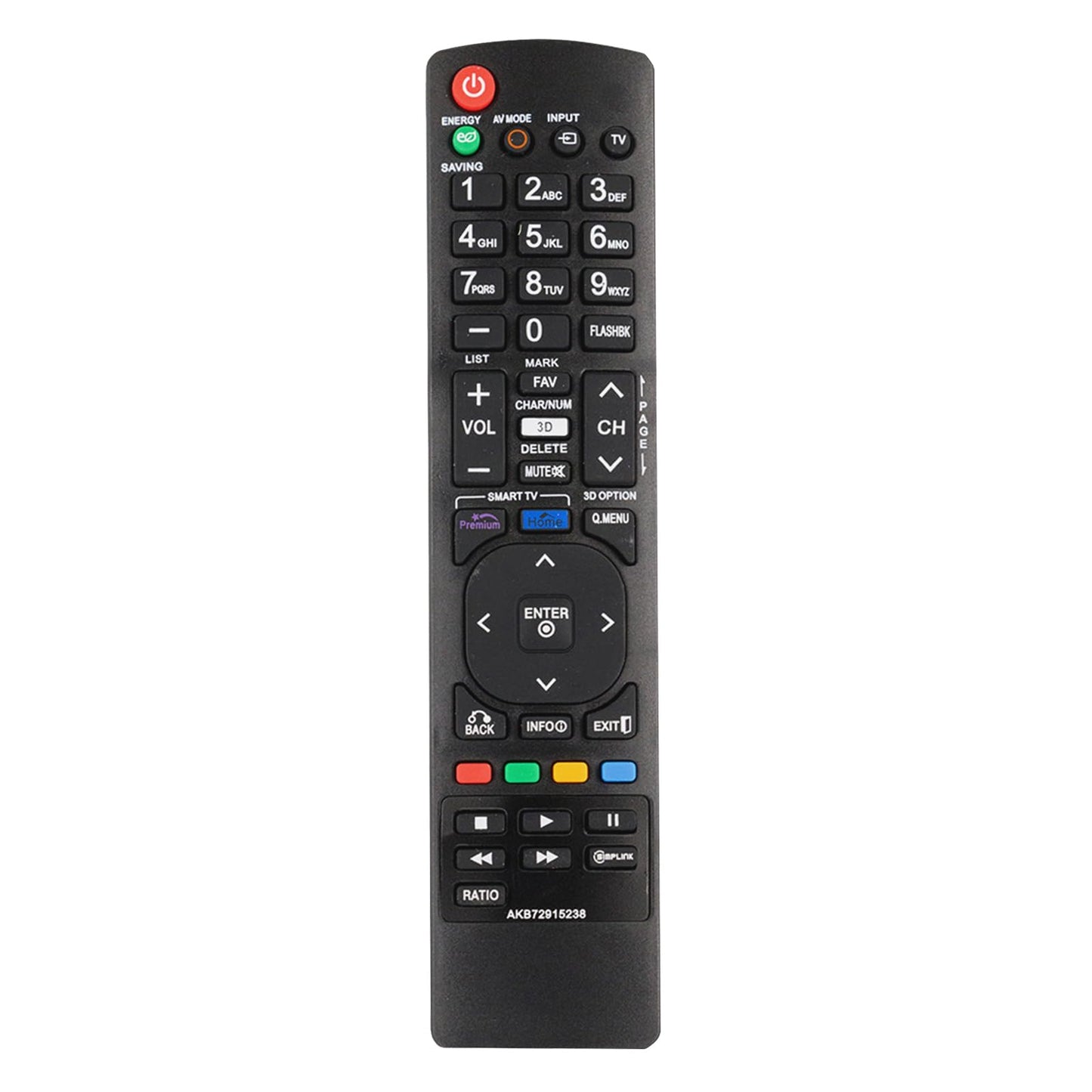 New AKB72915238 Replaced Remote fit for LG AKB72914041 AKB72914043 AKB72914271 LCD LED 3D Smart TV 55LV3700 42LV5400 42LW5700 47LW5700 42LV3700