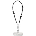 SENLLY Wristlet Phone Lanyard Charm, Selected K9 Crystal Wrist Strap, Use Stainless Steel Hardware, Jewel Gift for Women