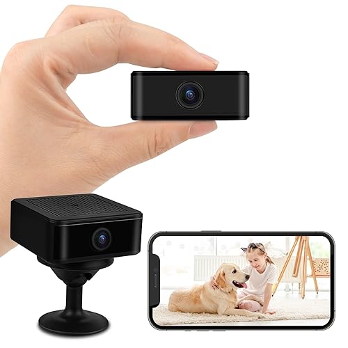 DUVIX Mini Camera Hidden Camera Nanny Cam 1080P WiFi Wireless Surveillance with Motion Detection, Auto Night Vision for Baby/Pet/Nanny Monitoring