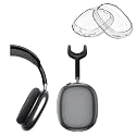 Case Cover for AirPods Max Headphones - Transparent Soft TPU Cover with Anti-Scratch Protection, Specifically Designed for Apple AirPods Max