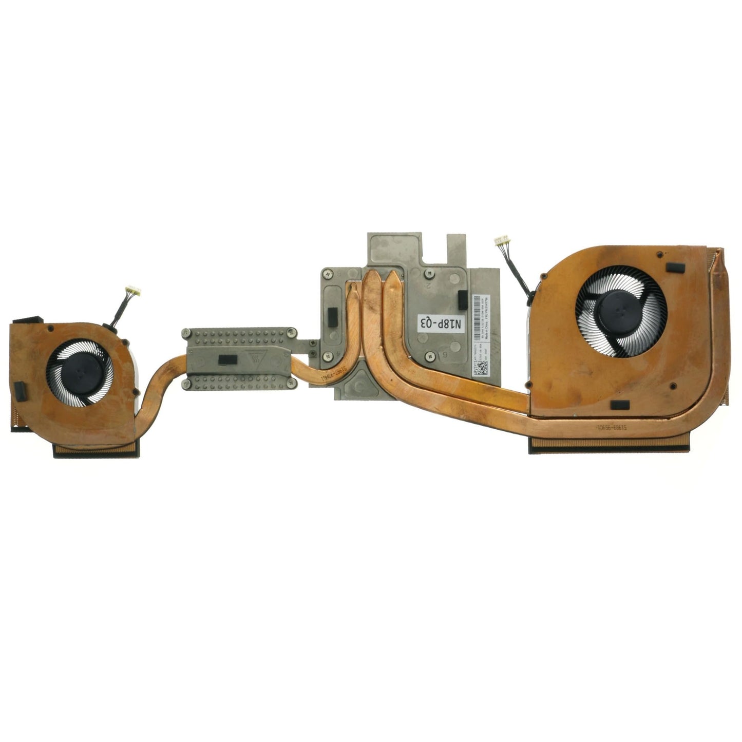 Replacement CPU Cooling Fan with HEATSINK for Lenovo ThinkPad P72 (20MB/20MC) 01HY796 NP18P-Q3 AT170002DT0 ND75C28-18A01 ND65C-18A02 DC 5V 0.5A 6-PIN
