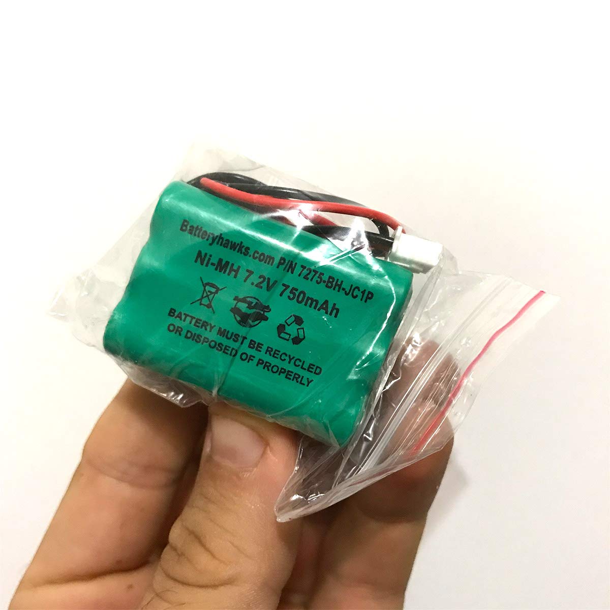 34-051 ITI 34051 6HR-AAAU 6HRAAAU 7.2v 750mAh Ni-MH Battery Pack Replacement for Security Alarm System 6HRAAAU34051