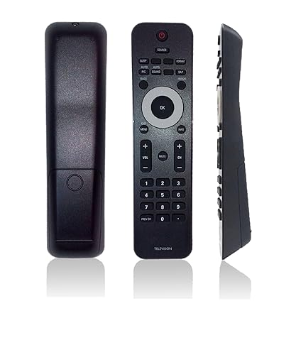 JISOWA Remote Control for Philips LCD TV 19PFL4505D/F7 22PFL4507/F7 22PFL4505D/F7 32PFL3505D/F7 32PFL4505D/F7 40PFL3706/F7 46PFL3706/F7 Replacement
