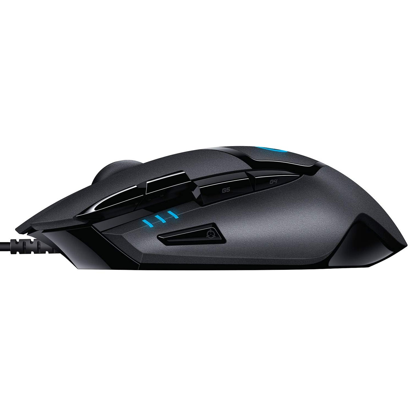 Logitech G402 Hyperion Fury Wired Gaming Mouse, 4,000 DPI, Lightweight, 8 Programmable Buttons, DPI Switch Button, Compatible with PC/Mac - Black