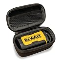 DEWALT Heavy Duty Protective Headphone Case for TWS ProX2 ANC Earbuds, Compact Lightweight w/EVA Earphone Hard Shell Case, Headset Travel Carry