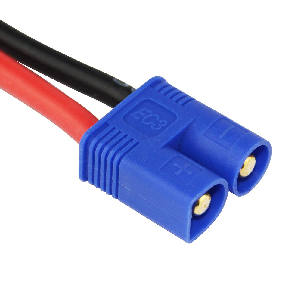 OliYin 3pcs Male EC3 to T-Plug Style Female Style Connectors Adapters 14awg 1.96inch(Pack of 3)