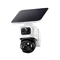eufy Security eufyCam S4,4K Solar Camera Wireless Outdoor, Triple Lens Bullet-PTZ Cam, 360° View, 8X Auto Zoom, AI Recognition,AI Track, Color Night