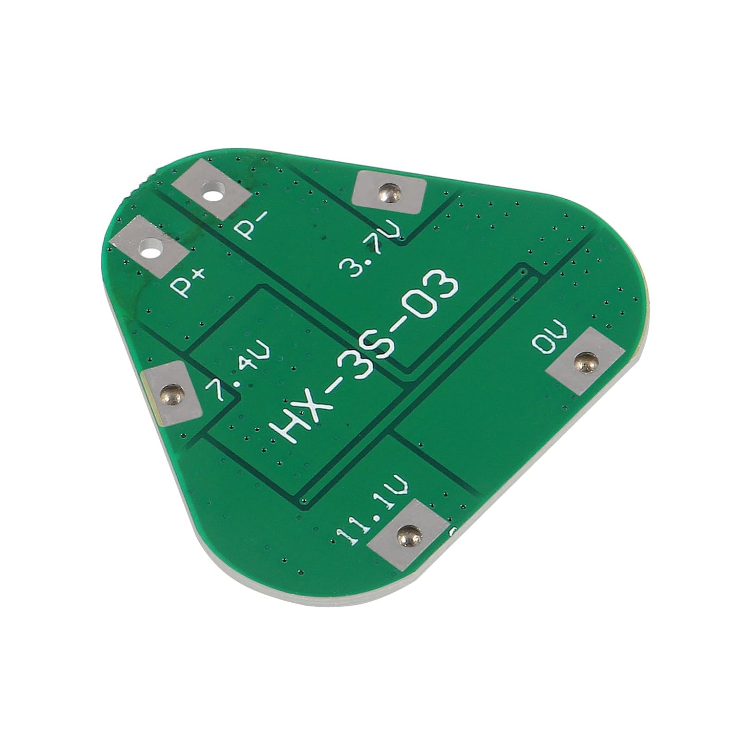 D-FLIFE 4pcs 3S 12V 18650 Lithium Battery Protection Board 11.1V 12.6V Overcharge Protect 8A 3 Cell Pack Li-ion BMS PCM PCB