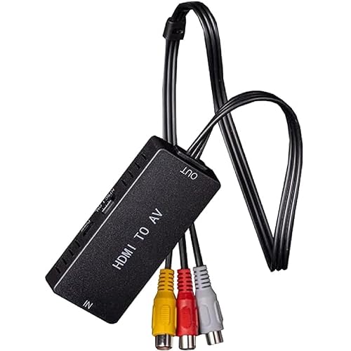 Z Automotive HDMI AV Kit fits 2015 2017 Challenger Charger Ram 2500 3500 | Includes HDMI to Analog Converter, 12v-USB Dual Power Supply, Wires