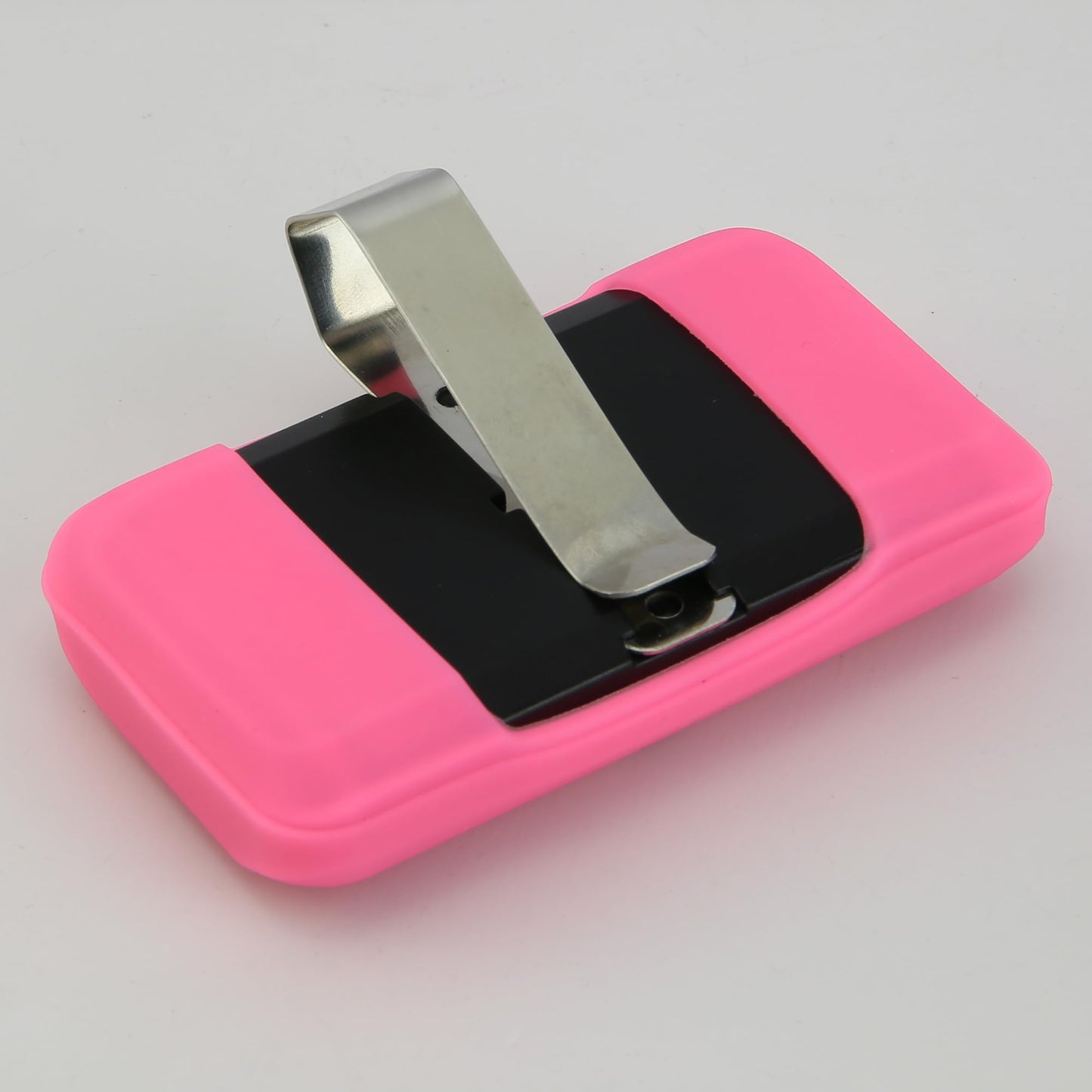 JCMOYUTY Garage Door Opener Remote Cover for Liftmaster Chamberlain Craftsman 893LM 891LM Replacement Control Silicone Case Glow Pink Sleeve